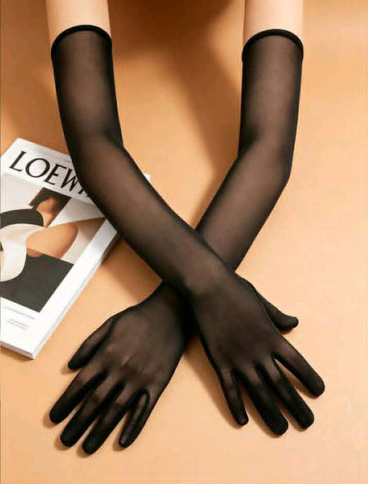 Gants Opéra – Noir✨