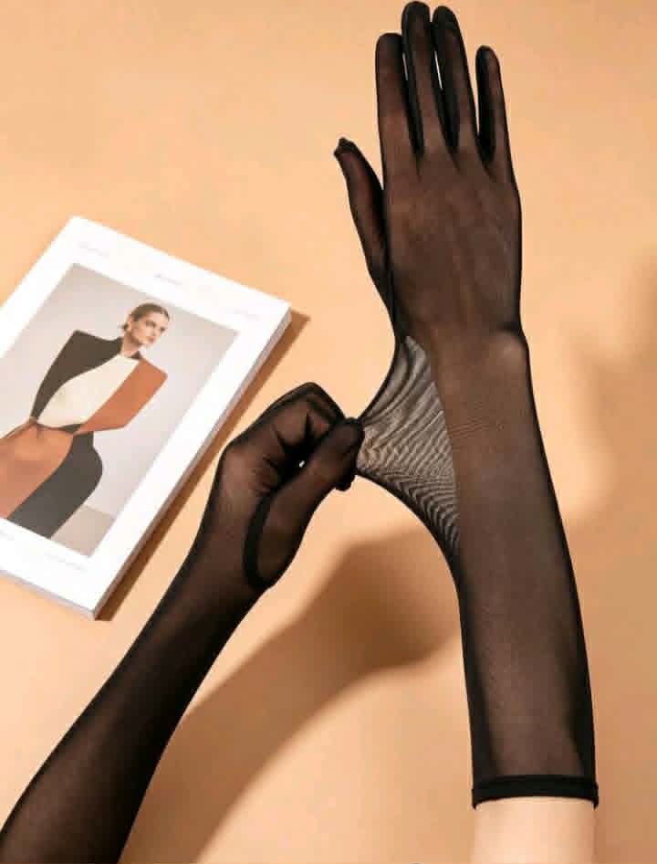 Gants Opéra – Noir✨